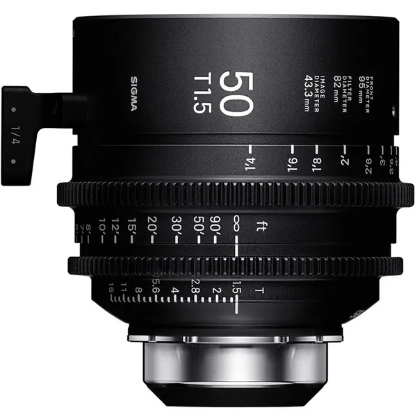 Sigma 50mm T1.5 Fully Luminous FF High-Speed Cine Prime with /i Technology (PL Mount, Meters)