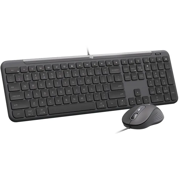Logitech Signature Slim MK625 Wired Keyboard & Mouse Combo