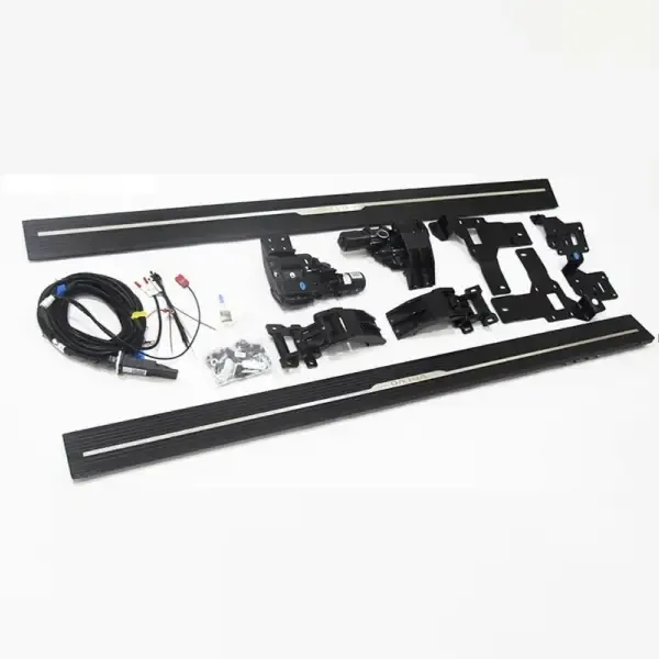 Automatic Deployable Electric Side Step Retractable Get On The Ladder Pedal Intelligence Running Boards Closed Side Step Bar PS-BZ004 CC-5218 Compatible With Mercedes Ml W166 2012-2015