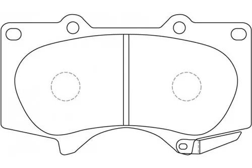 Toyota Landcruiser Prado 120/150 Front Brake Pads