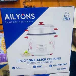 Ailyons Automatic 3 in 1 Rice Cooker 2.2L