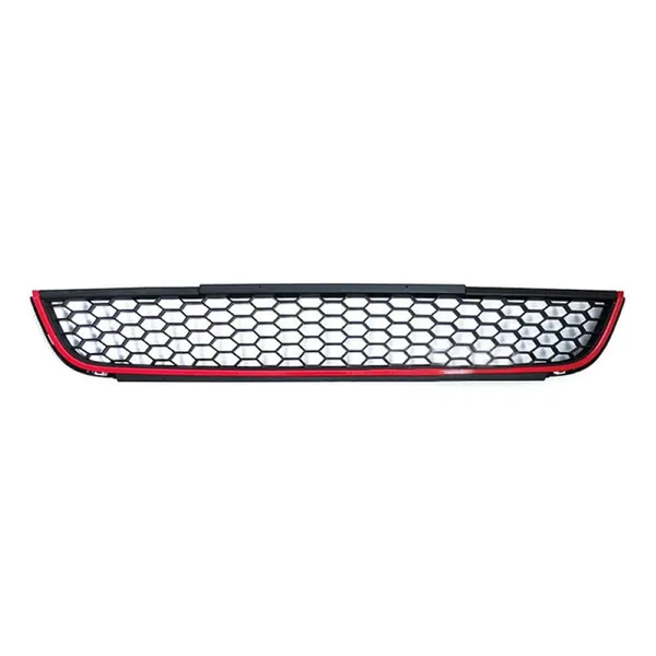 Upgrade Gti Line Style Front Bumper Lower Grill Honeycomb Style CC-7230 Compatible With Vw Volkswagen Jetta Mk6 2012-2014