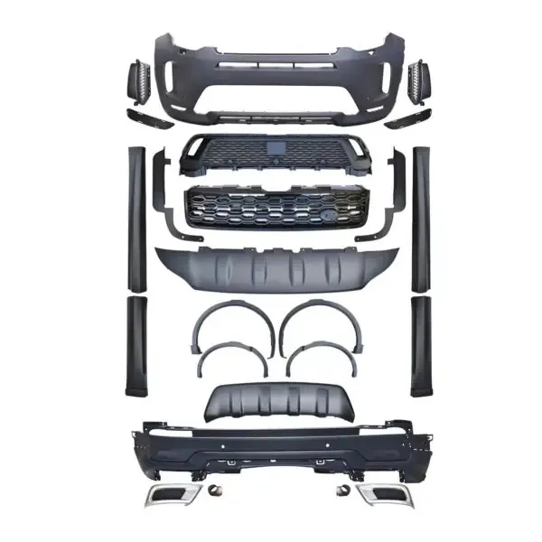 Facelift Upgrade to 2020 Full Parts Body Kit Compatible With Land Rover Discovery Sport 2013-2019