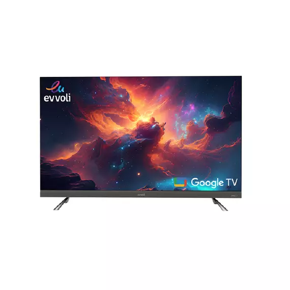 Evvoli 50" QLED 4K Google Smart TV Evvo Sound Bar 50EV350QG