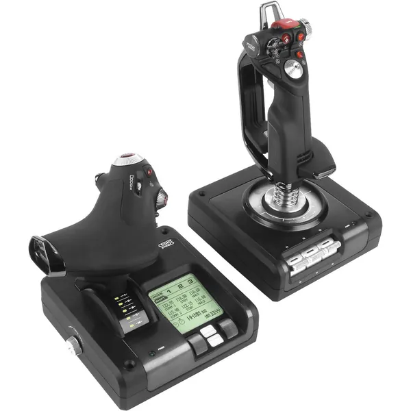Logitech G X52 Professional H.O.T.A.S Throttle and Stick Simulation Controller
