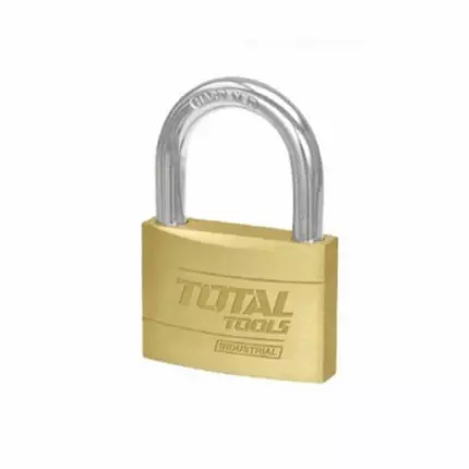 Total Brass Padlock 50mm Heavy Duty TLK32502