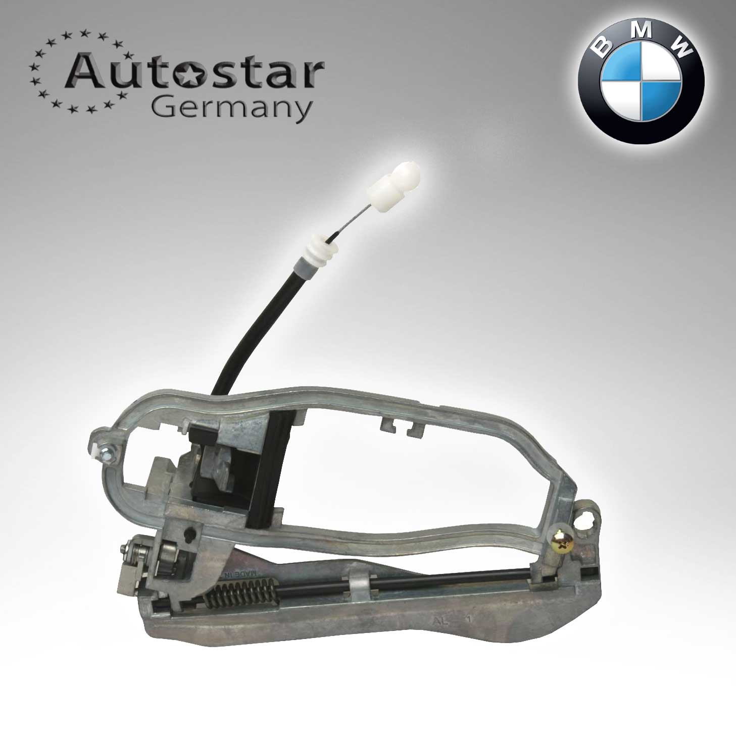 Autostar Germany CARRIEROUTSIDE HANDLE LH X5 E/53 00 04 For BMW 51218243615