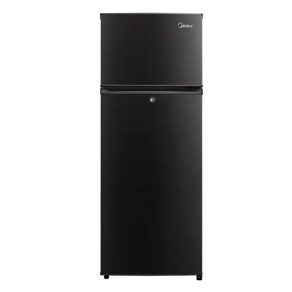 Midea 204L Top Freezer Fridge - Jazz Black
