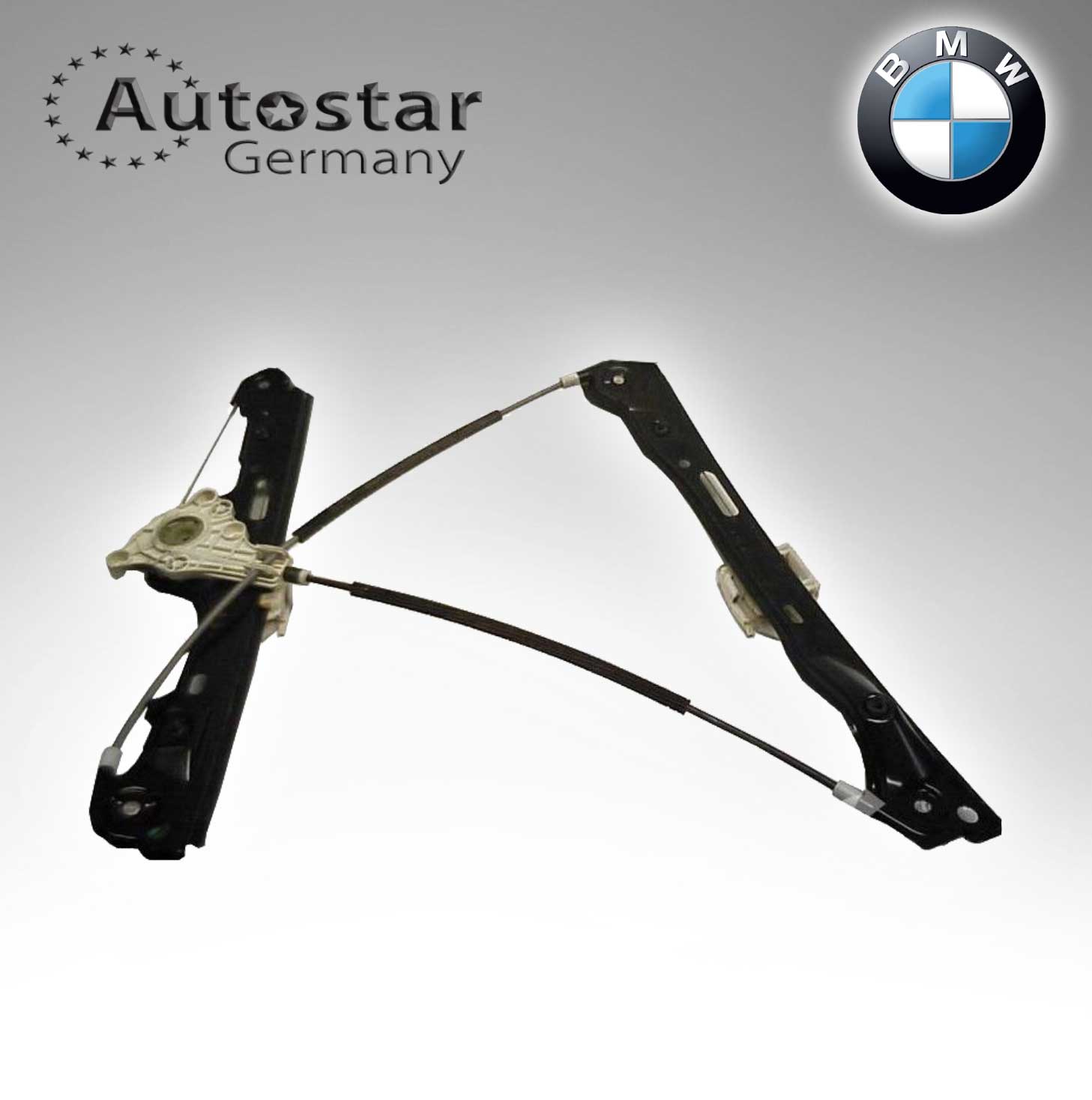 BMW WINDOW REGULATOR E87 5D 04>10 4D-FL W/O MOTOR 51337138465T