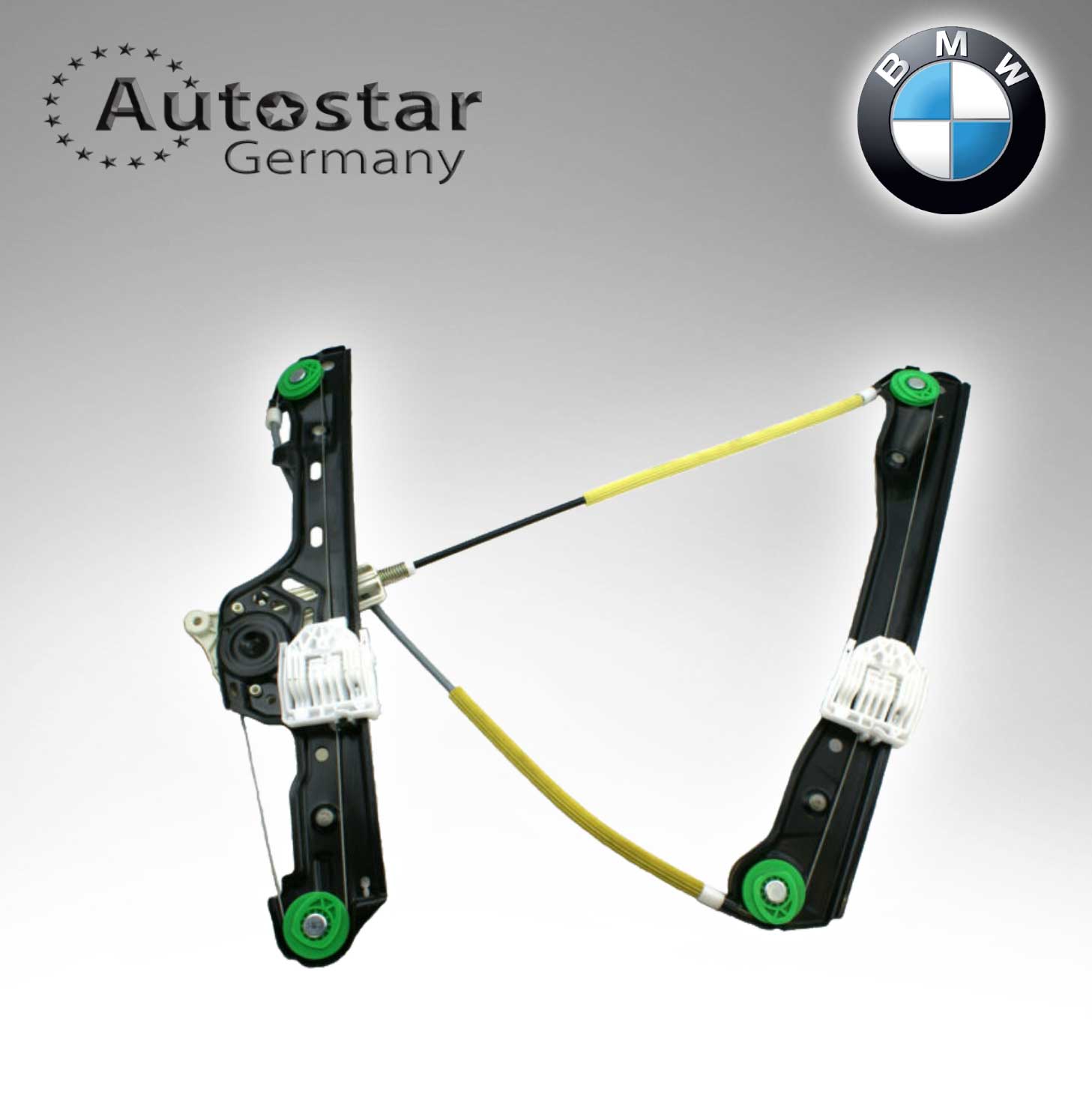 BMW WINDOW REGULATOR E87 5D 04>10 4D-FR W/O MOTOR 51337138466T