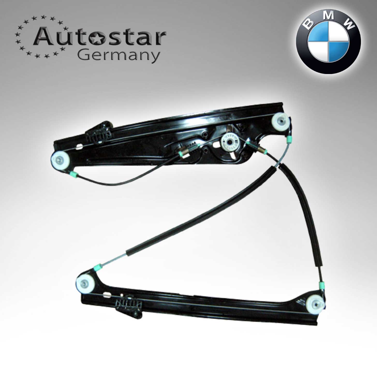 BMW WINDOW REGULATOR E65 E66 02>08 4D-FR W/O MOTOR 51337202480T