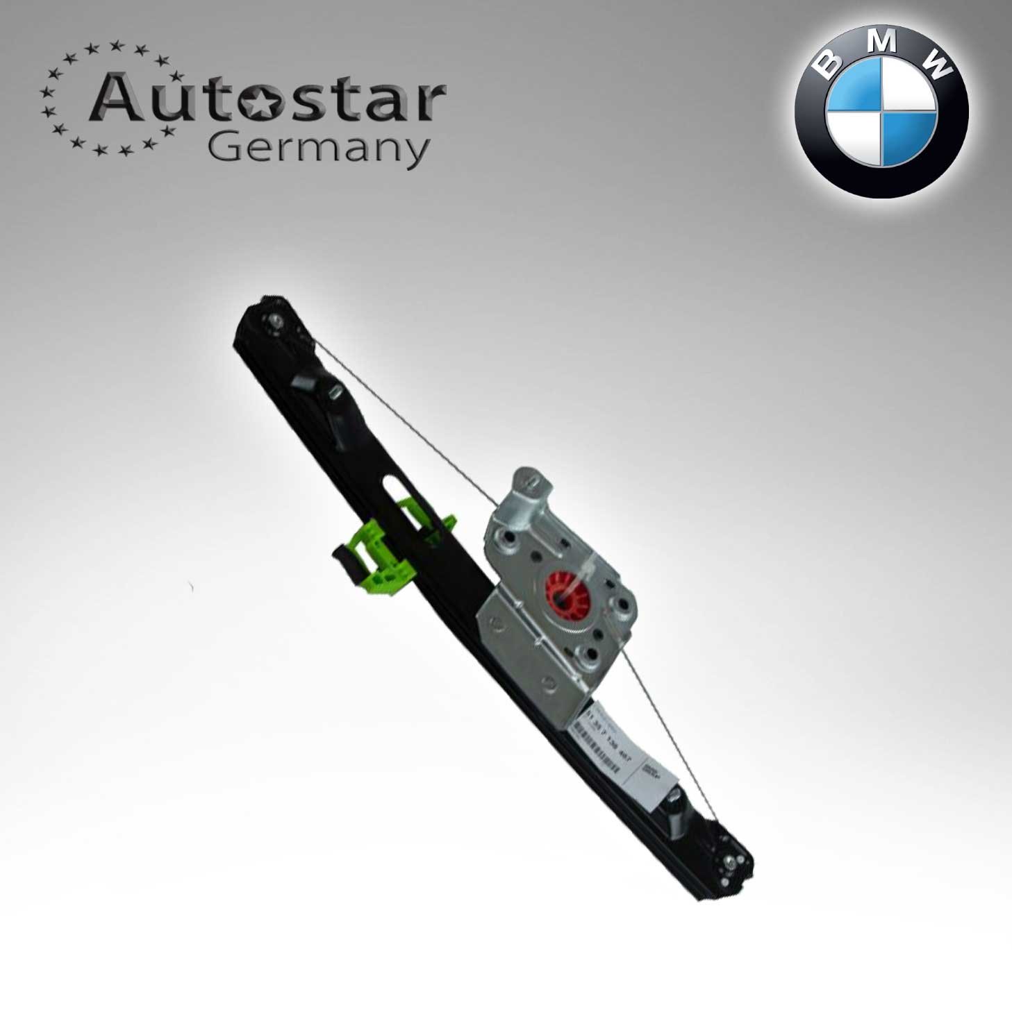 BMW WINDOW REGULATOR-E87 5D 04>10 4D-RL W/O MOTOR 51357138467T