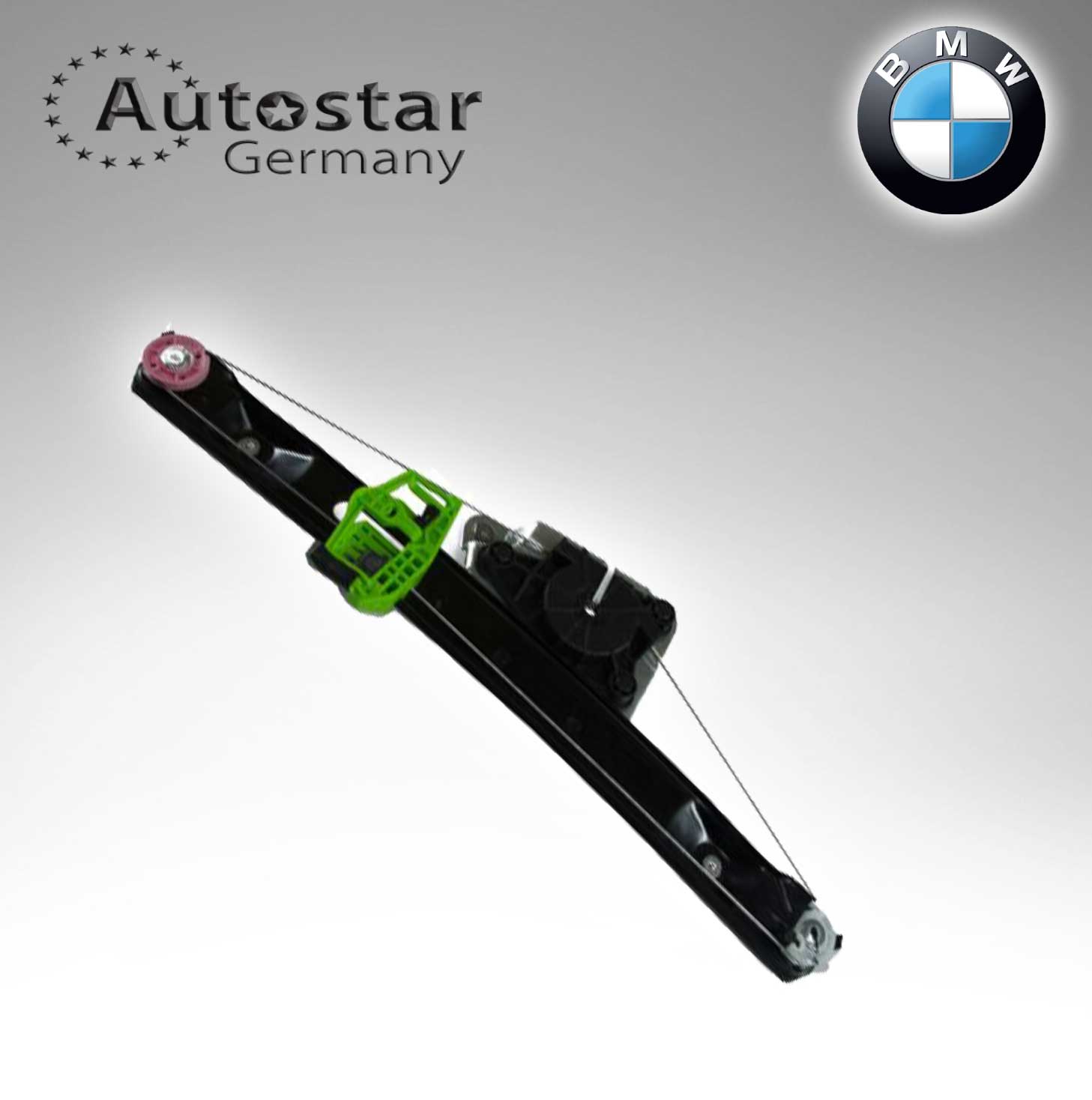 BMW WINDOW REGULATOR-E87 5D 04>10 4D RR W/O MOTOR 51357138468T