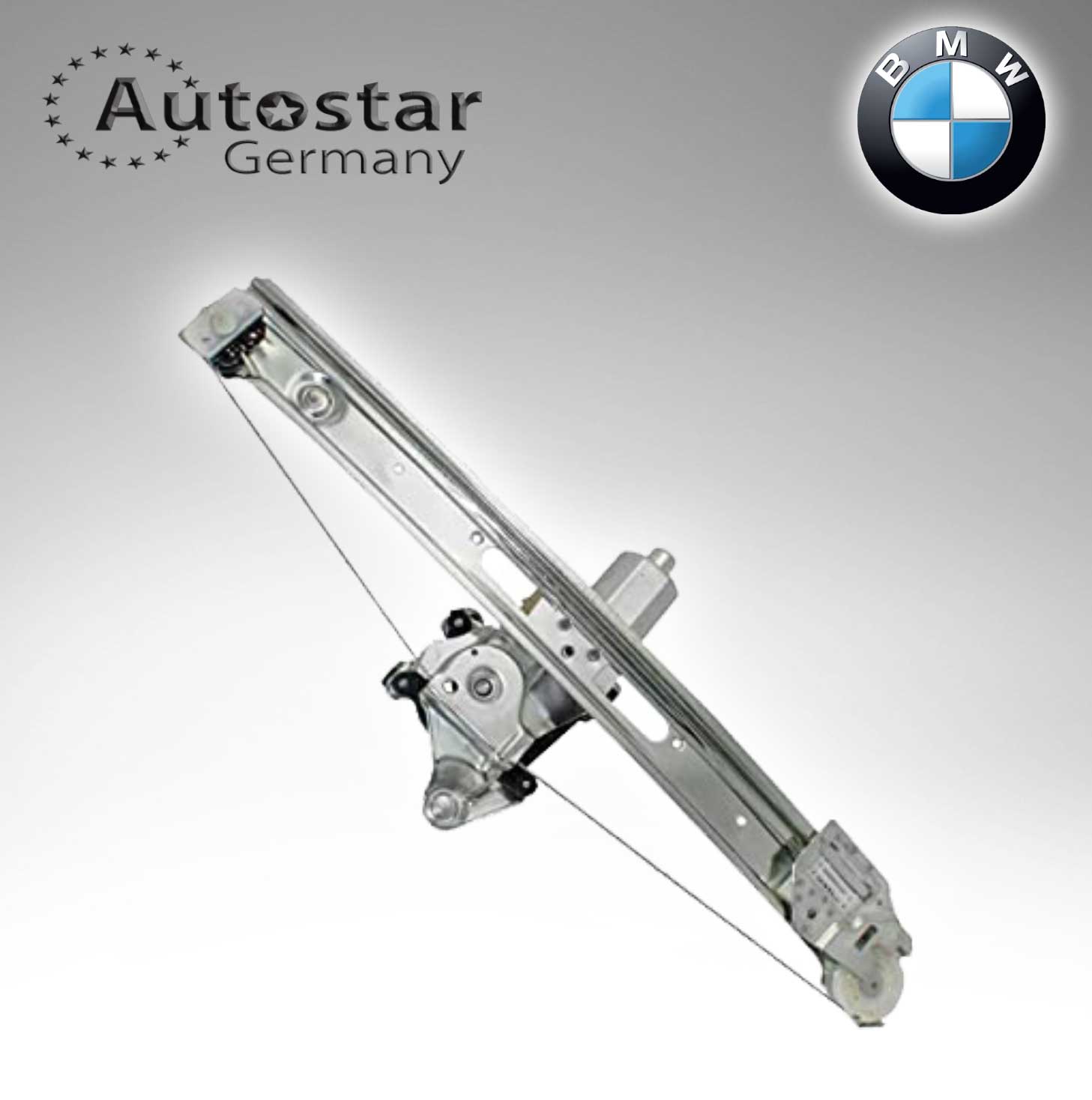 BMW WINDOW REGULATOR E46 99>05 4D RR W/ MOTOR 51358212100TM