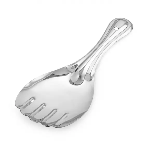 Topaz Serving Spoon Silver No4 Stainless Steel Rice & Curry Server Food Grade Mirror Polished 0003