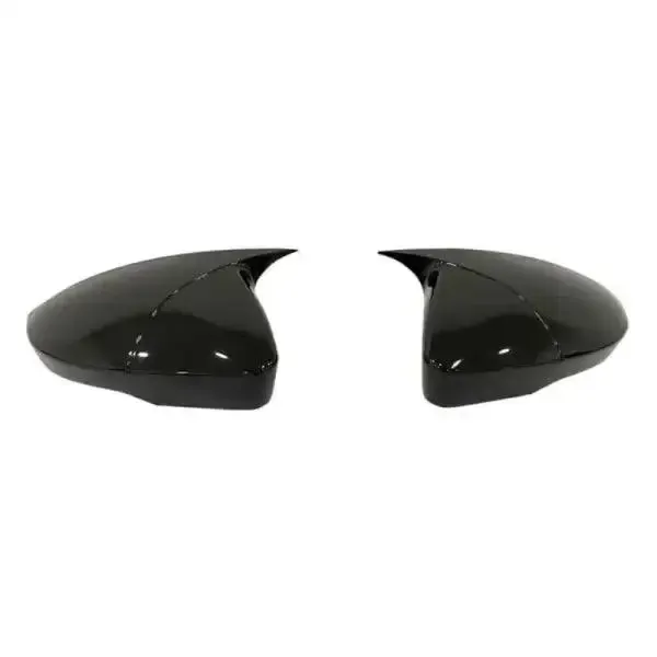 Side Mirror Cover Aerodynamic Glossy Black Octavia Mirror Cover 18 Glossy Black Aerodynamic CC-2005 Compatible With Skoda Octavia Mk4 5e 2018-2021 Volkswagen T Roc 2017-2019
