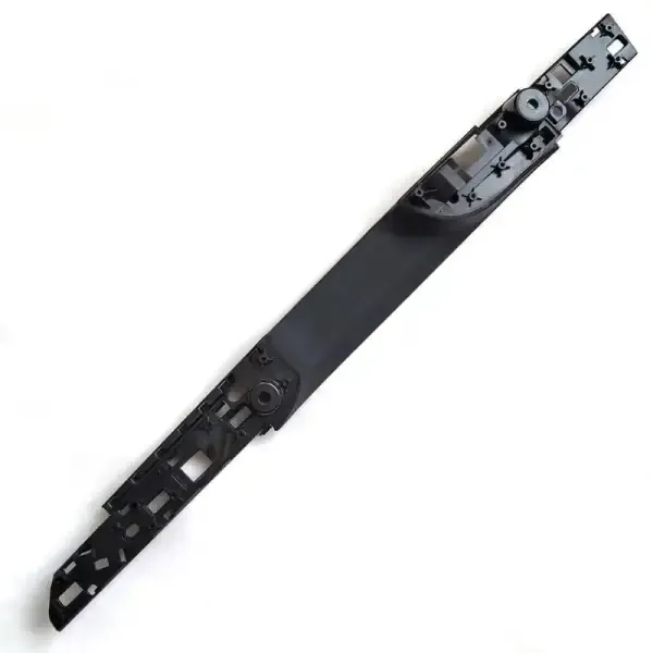 Inner Door Pull Handle Assembly Rear Black Left 51429115537 CC-1284 Compatible With BMW 7 Series F01 F02 2009-2016