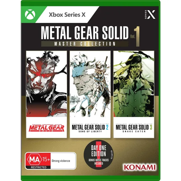 METAL GEAR SOLID: MASTER COLLECTION Vol. 1 Day 1 Edition Xbox Series X Game