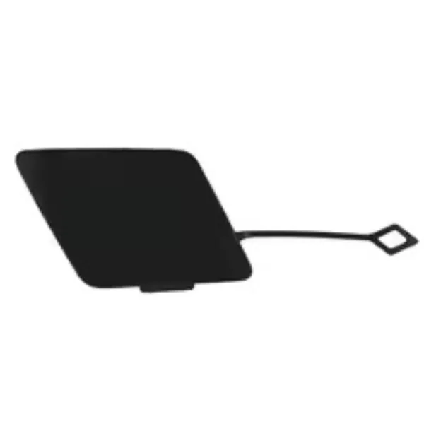 Front Bumper Tow Hook Towing Tochan Trailer Cover 51117332682 Unpainted CC-6778 Compatible With BMW 5 Series F10 LCI 2014-2017