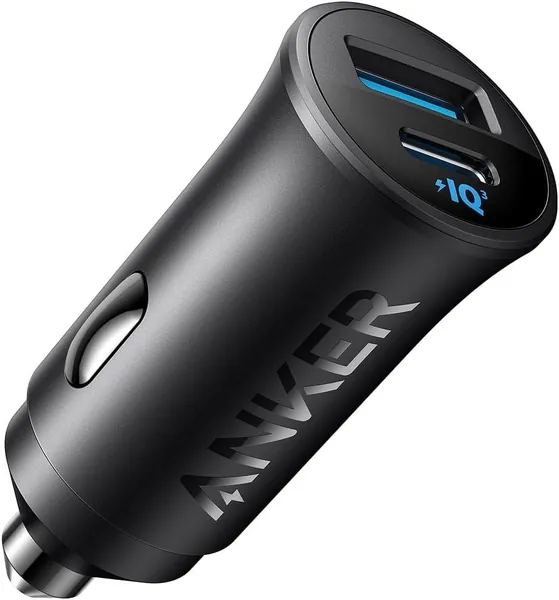 Anker Car Charger (30W, 2 Ports) with 2 Cables