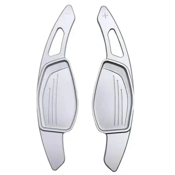 Paddle Shifter Btbp-031 Silver CC-2142 Compatible With Audi Rs3 2017-2019 Rs4 2019-2020 Rs5 2017-2020 Rs6 2019-2020 Rs7 2020 R8 2019-2021 Tt Rs 2017-2021