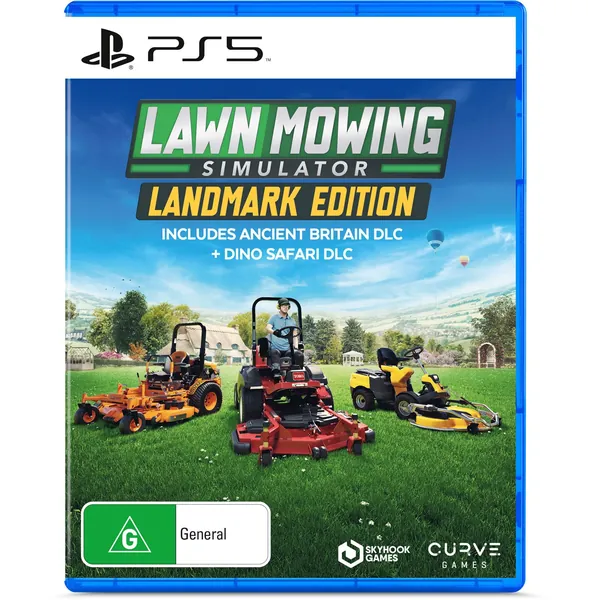 Lawn Mowing Simulator Landmark Edition PS5 Game