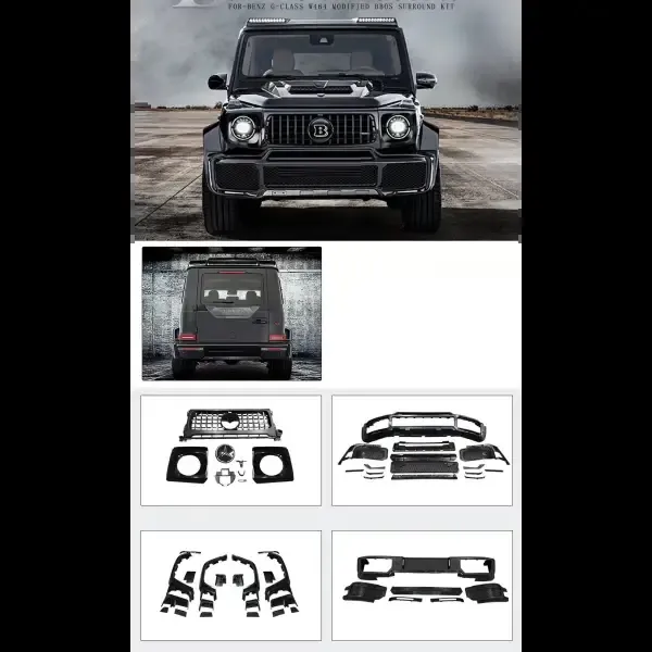 BRABUS ROCKET RABBIT G900 BODY KIT Compatible With MERCEDES-BENZ G CLASS G WAGON W464 G500 G550 G63