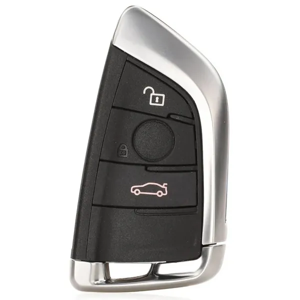Upgrade Key Cover Case To New Style Car Key Cover Shell With Blade 3 Button Black Bm-ks-43 CC-9440 Compatible With Bmw 1 2 3 4 5 6 7 X1 X3 X4 X5 X6 X7 Z4 Series