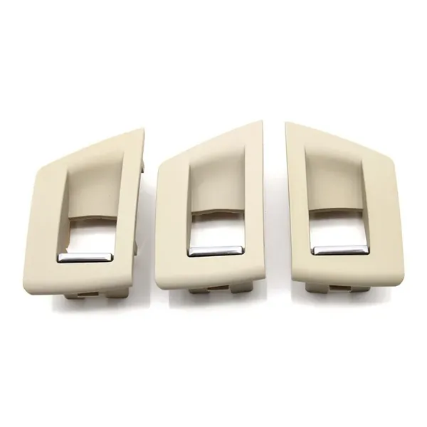 Car Interior Door Armrest Inside Pull Handle Window Switch Cover Oyester 51417225895l 51417225896r Rhd Model A CC-7883 Compatible With Bmw 5 Series F10 2010-2017
