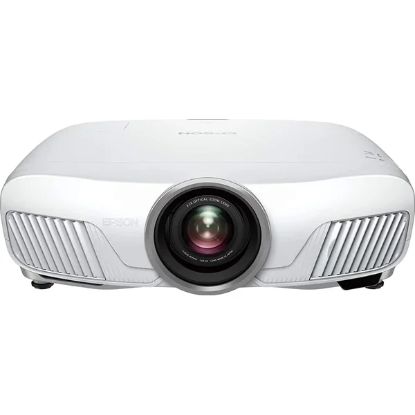 Epson EH-TW7400 3LCD 4K Pro 3D UHD Super Resolution Projector, 2400 Lumens, 300 Inch Display, Motorised Optics, Home Cinema Projector, White | V11H932041