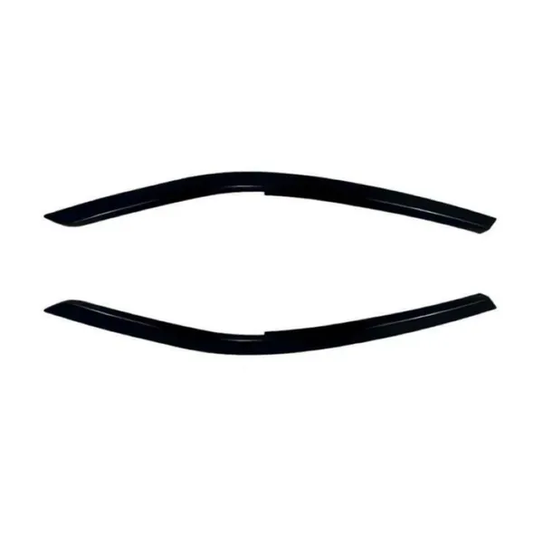 Headlight Eyelid Lamp Eyebrow Skirts Splitter Zst-1235 Gb Glossy Black CC-9230 Compatible With Volkswagen Tiguan Mk2.5 2021-2023