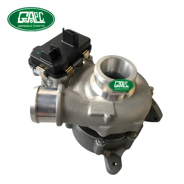 Germax Turbocharger with Valve 49477- 01203 LR022358 LR038322 LR065510 LR038309 LR049592 C2S52256 C2S52581 BG9Q-6K682-CB BG9Q-6K682-CC Land Rover Range Rover Evoque 2011-2018 Freelander 2 2010-2016 Di