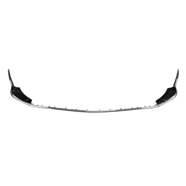 Front Bumper Lip Splitter Skirts Flag Spoiler Carbon Fiber Look Zst-488 Cf CC-4298 Compatible With Mercedes C Class W206 2022+ Amg