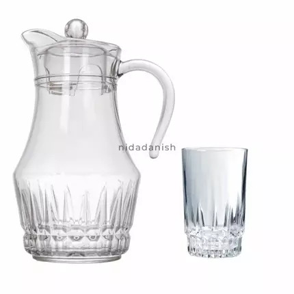 Arcopal Jug Set Lancier 1p Jug 6pcs Glasses L4985