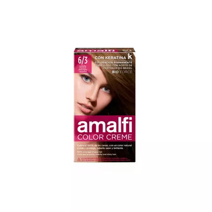 Amalfi Hair Dye Color Cream 6/3 Chestnut 5845