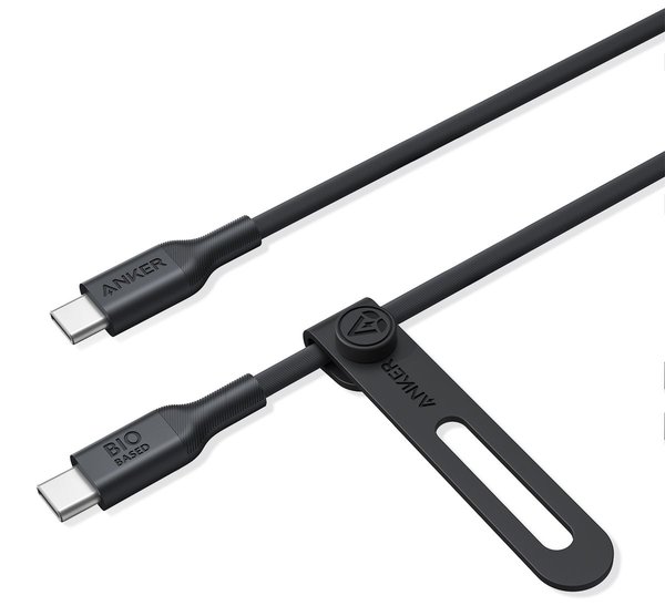 Anker A544 140W USB Type-C Ultra Fast Bio-Based Charge Cable | 0.9m Black