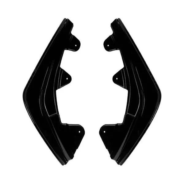 M Sport Rear After Bumper Lip Splitter Skirts Zst-1130 Gb Glossy Black CC-9280 Compatible With Bmw 1 Series F20 Lci 2015-2019