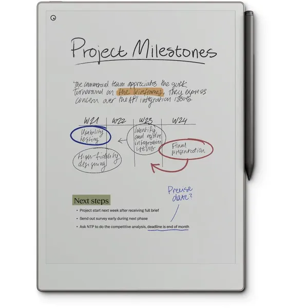 reMarkable Paper Pro with MarkerPlus