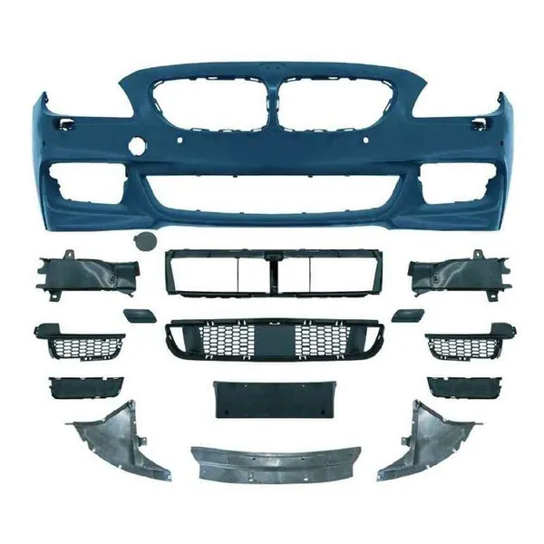 Front Bumper Upgrade Convert To M Sport M Tech Mt Bodykit F06/f12/f13-002 Gc CC-9310 Compatible With Bmw 6 Series F06 F12 2011-2018