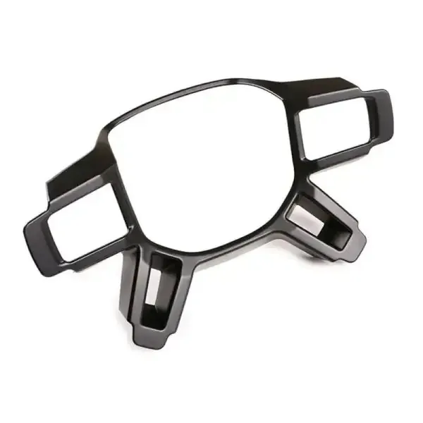 Steering Wheel Frame Cover Trim Matt Black Stick on Style CC-5733 Compatible With Land Range Rover Defender 90 110 2020-2024