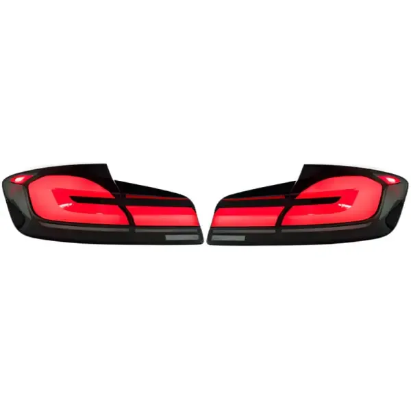 Led Tail Light Tail Lamp Light Dynamic Signal Tailights Drl Brake Reverse Red Laser Style CC-5880 Compatible With Bmw 5 Series G30 G32 2017-2020