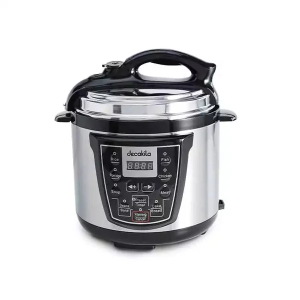 Decakila Electric Pressure Cooker 900W 5L Auto Thermostat Control Energy Saving Non-Stick Pot KEER041M