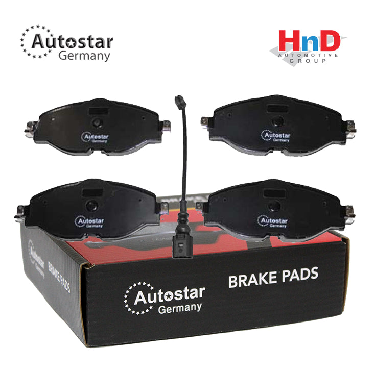 Autostar Germany BRAKE PAD SET For AUDI A3 Q2 Q3 Tiguan I Passat CC B7 Golf  5Q0698151