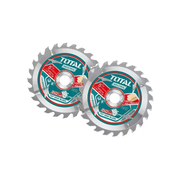 Total Ultra-thin TCT Circular Saw Blade Set 140mm, Wood Cutting TAC2331403 (Pack of 2pcs)