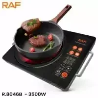 RAF Infrared Cooker Single 3500W Touch Control Cooking Stove Heating Radiant, Large Firepower, Pattern Cooking, Simple Operation R.8046