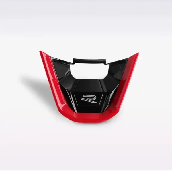 Steering Wheel Trim Badge Logo R Line Red CC-3247 Compatible With Volkswagen Virtus Arteon Golf 8 Vw Id.3 Passat B8 T-cross Tiguan Touareg Vw T6