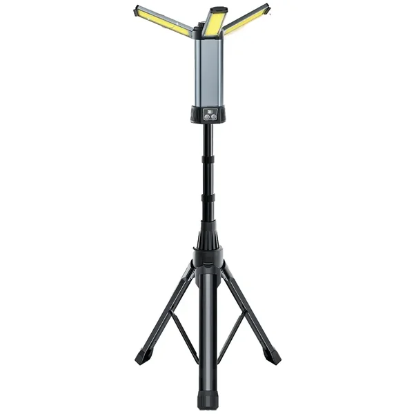 Green Lion Trio Beam Lite Tripod Camping Light - Black