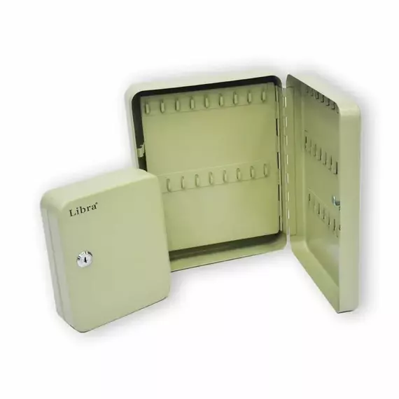 Libra Key Box Holder with Key Lock 60 Keys Aluminium (Keychain Included) MX-KB-60