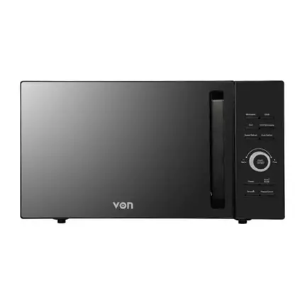 Von Digital Microwave Oven 25L, Black Grill VAMG-25DGK