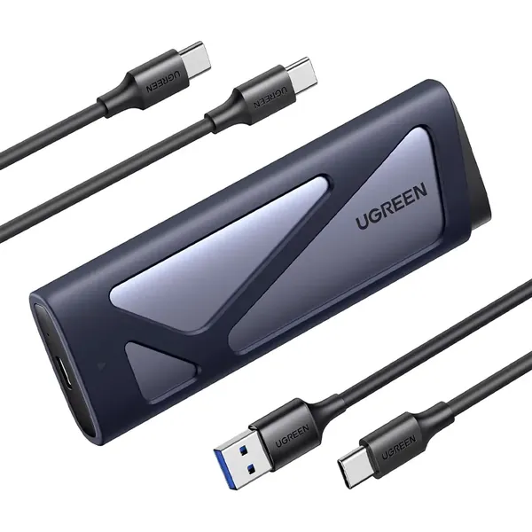UGREEN M.2 Sata/NVMe Hard Drive Enclosure - UP to 10Gbps CM400 (90264)